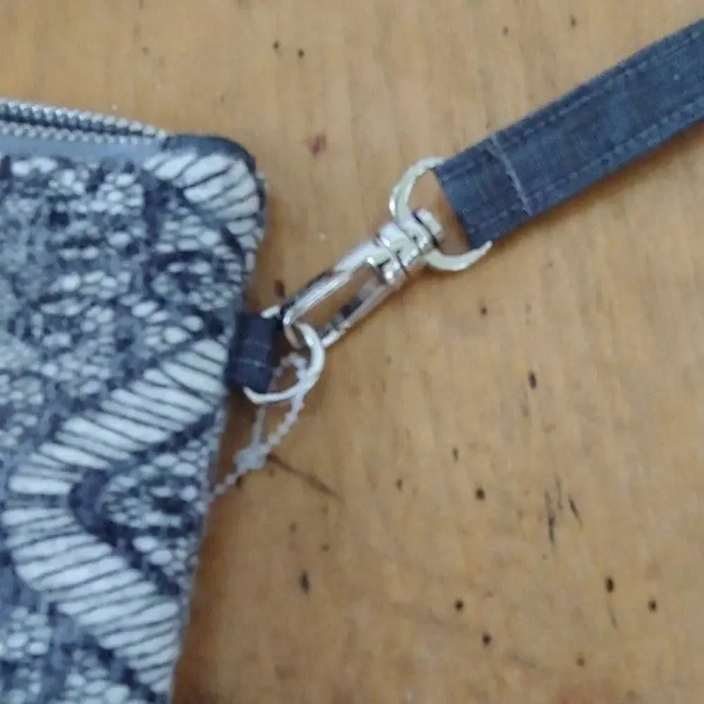Graceful Goods Applique Wristlet